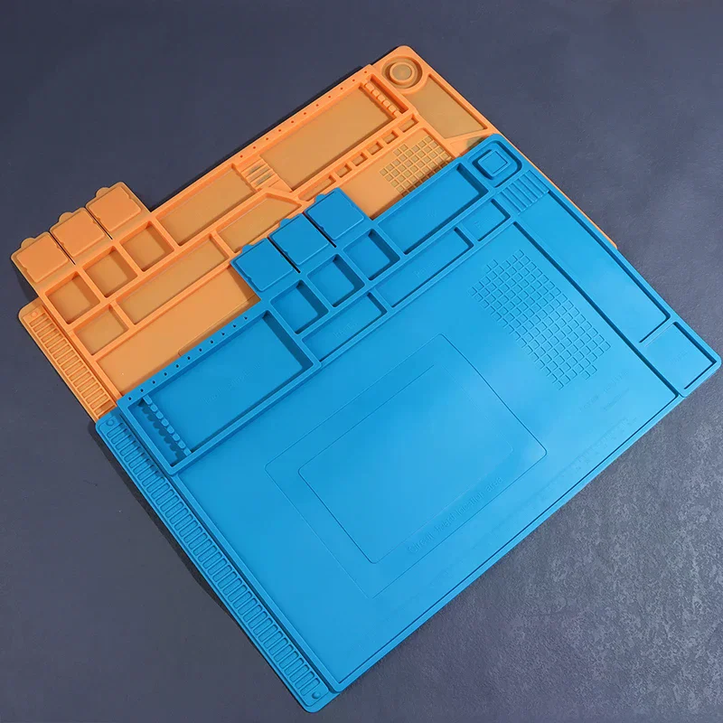 Silicone Soldering Pad Heat Insulation Mat Magnetic Desk Platform For Welding Station Iron Phone PC Repair Tools
Silicone Soldering Pad Heat Insulation Mat Magnetic Desk Platform For Welding Station Iron Phone PC Repair Tools
