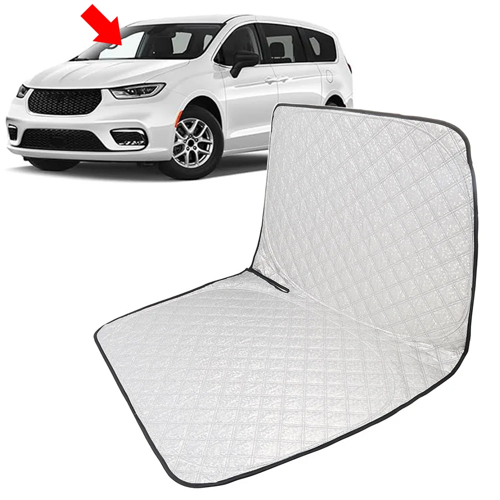 Car Foldable Front Windshield Sun Shade Visor For Chrysler Pacifica Minivan 2017-2025 Wear Resistant
Car Foldable Front Windshield Sun Shade Visor For Chrysler Pacifica Minivan 2017-2025 Wear Resistant