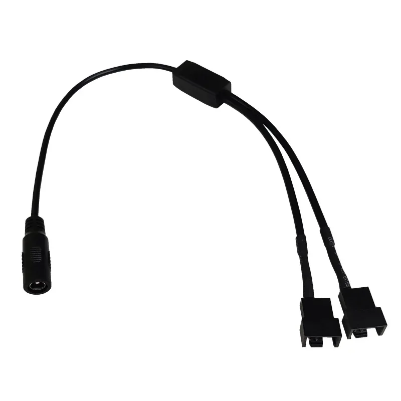 DC 5.5*2.1 mm Female 1 to 1 2 3 4 12V 4Pin PWM Fan Adapter Power Supply Connector Cable
DC 5.5*2.1 mm Female 1 to 1 2 3 4 12V 4Pin PWM Fan Adapter Power Supply Connector Cable