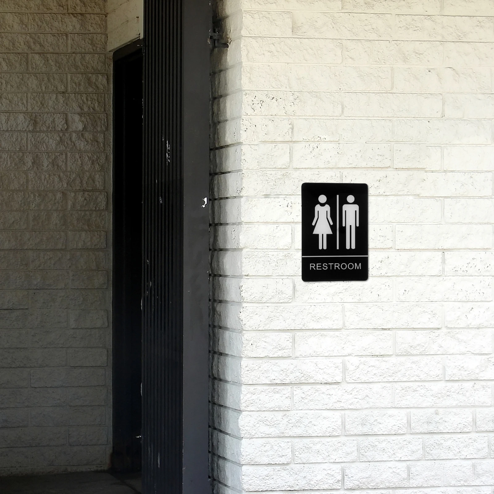 Toilet Sign for Men Women Plaque Restroom Universal Decorative Wall Sign Smooth Surface Acrylic Reusable Bathroom
Toilet Sign for Men Women Plaque Restroom Universal Decorative Wall Sign Smooth Surface Acrylic Reusable Bathroom