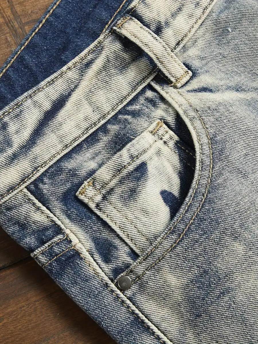 Mens Casual Denim Shorts Slim Fit Mid-Rise Distressed Cuffed Jean Shorts Summer
Mens Casual Denim Shorts Slim Fit Mid-Rise Distressed Cuffed Jean Shorts Summer