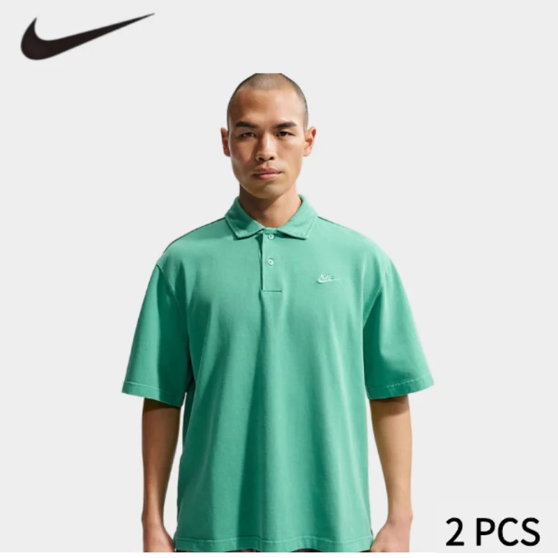 NIKE Summer New Style Men's Golf Sport Knitted Collar T-shirt POLO Short Sleeve 2 PCS IF0732-365+IF0732-365
NIKE Summer New Style Men's Golf Sport Knitted Collar T-shirt POLO Short Sleeve 2 PCS IF0732-365+IF0732-365