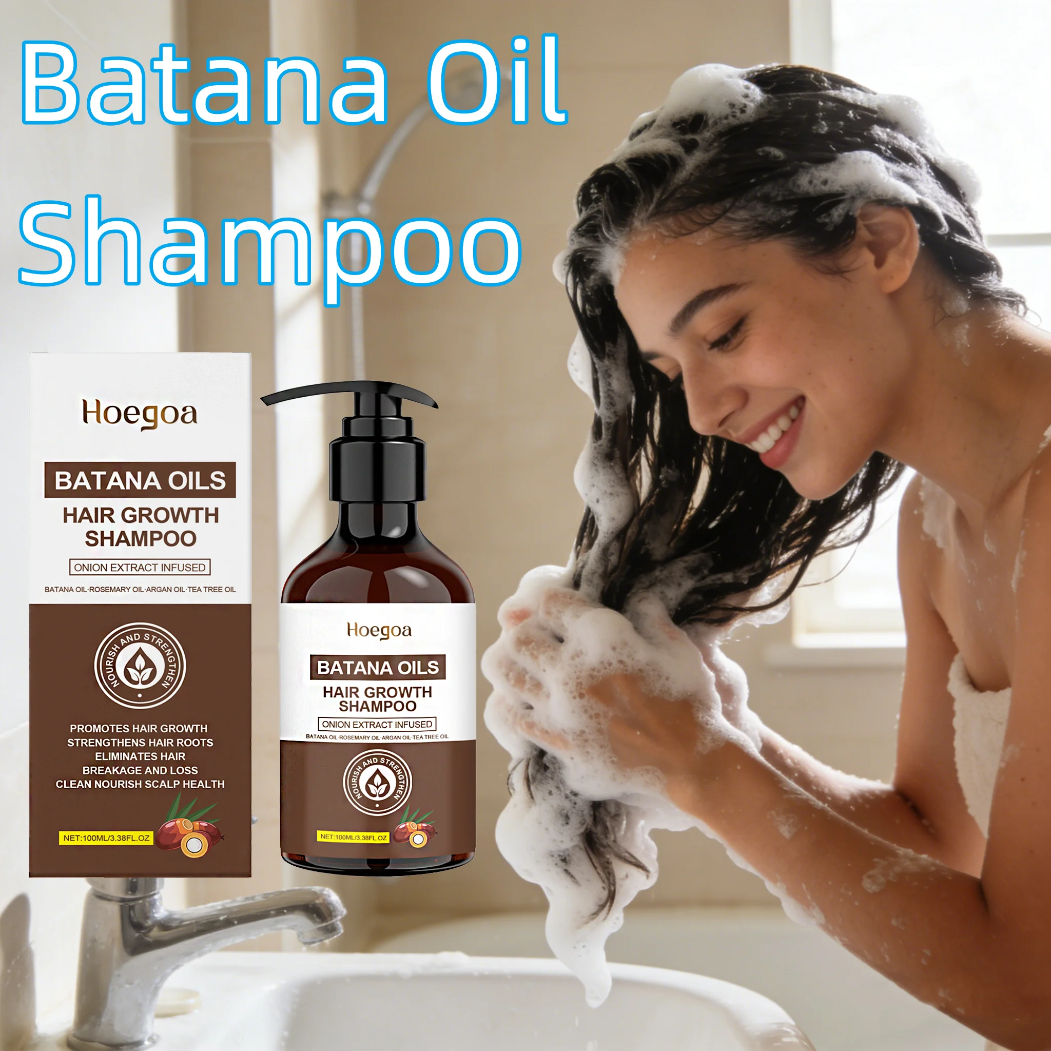 HOEGOA Batana Oils Shampoo Repair Damage Oil Control Reduce Loss Removing Dandruff Lasting Fragrance Brighten Hair Sooth Shampoo
HOEGOA Batana Oils Shampoo Repair Damage Oil Control Reduce Loss Removing Dandruff Lasting Fragrance Brighten Hair Sooth Shampoo