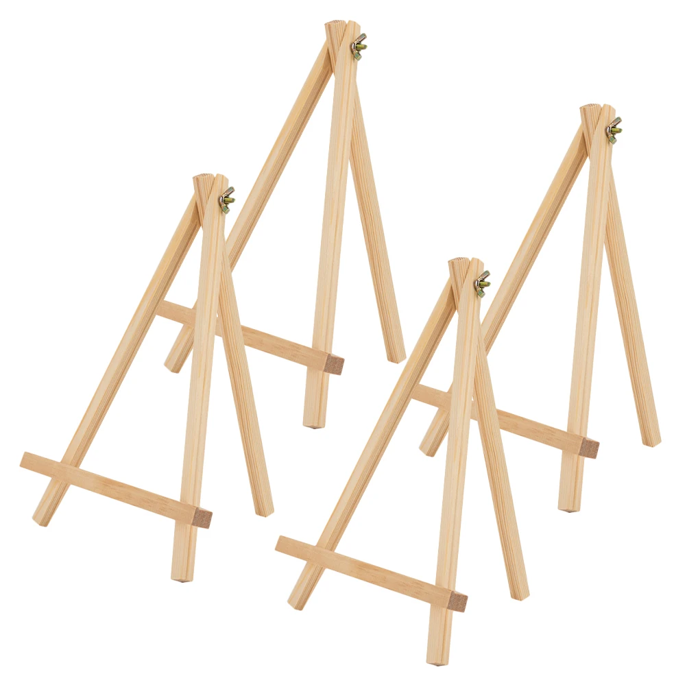 4 Pcs Painting Easel Artboard Stand Display Mini Wood Desktop Easels for Wooden Kids
4 Pcs Painting Easel Artboard Stand Display Mini Wood Desktop Easels for Wooden Kids
