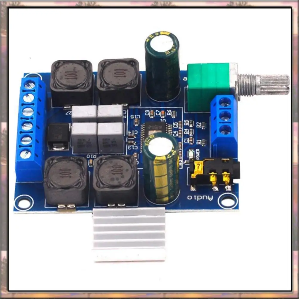 BAAZ HOT TPA3116D2 50Wx2 двухканальный цифровой усилитель мощности плата 2-канальный стерео высокоэффективная защита от обратного хода XY-502
BAAZ HOT TPA3116D2 50Wx2 двухканальный цифровой усилитель мощности плата 2-канальный стерео высокоэффективная защита от обратного хода XY-502