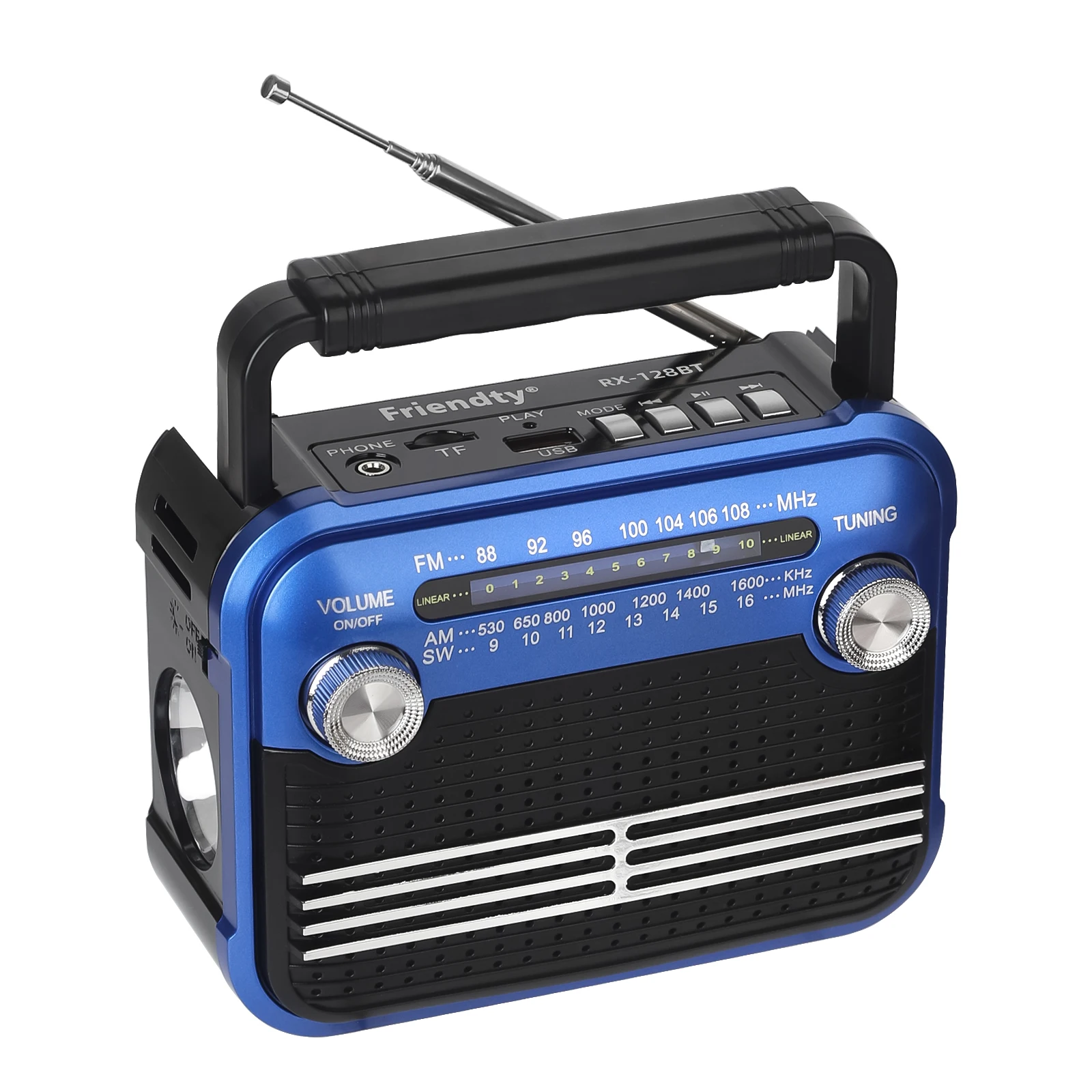 The new AM FM portable radio has the best receiving effect and supports USB/TF card insertion. It is a must-have for music lover
The new AM FM portable radio has the best receiving effect and supports USB/TF card insertion. It is a must-have for music lover
