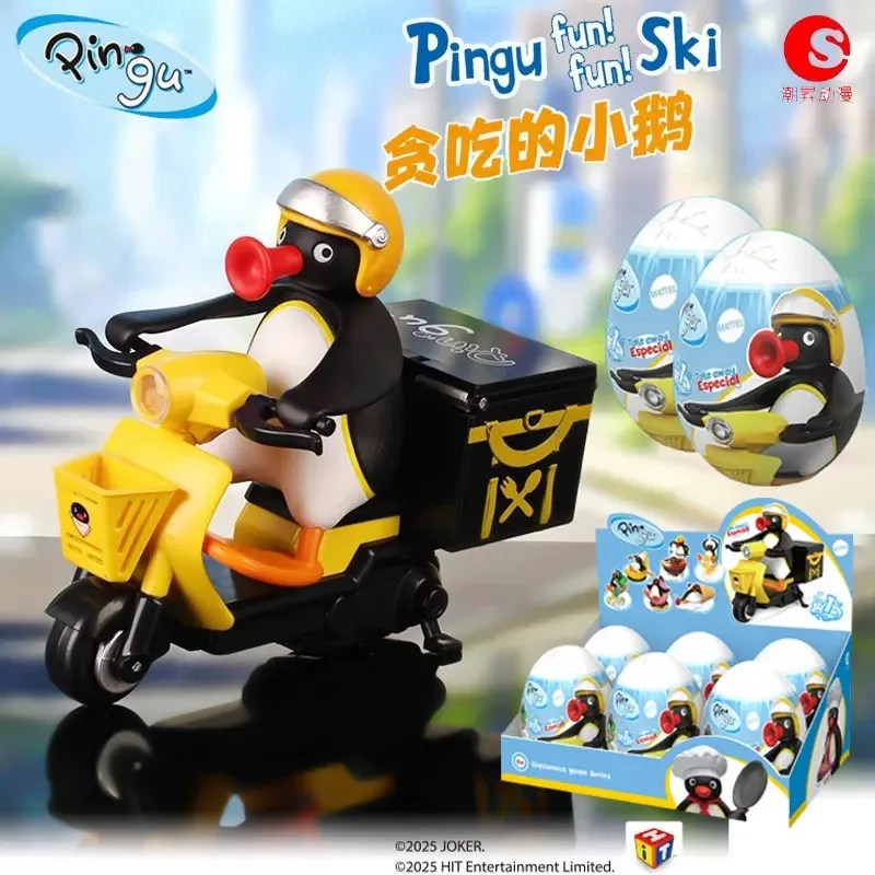 Pingu Penguin Food Theme Blind Box Figure Cute Collectible Figurine with Takeaway Scooter Desk Decor Toy for Anime Fans Gifts
Pingu Penguin Food Theme Blind Box Figure Cute Collectible Figurine with Takeaway Scooter Desk Decor Toy for Anime Fans Gifts