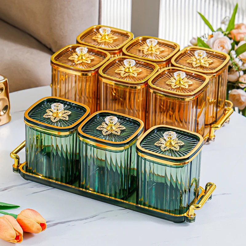 A Set of Airtight Containers, Including Multi - Grain Storage Boxes, Coffee Storage Boxes, Plastic Snack Storage Boxes
A Set of Airtight Containers, Including Multi - Grain Storage Boxes, Coffee Storage Boxes, Plastic Snack Storage Boxes