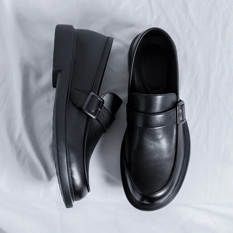 New Spring Summer Slip-On Vintage British Men Shoes Black Dress Leather Shoes Designer Men Loafers Business Work Wedding Oxfords
New Spring Summer Slip-On Vintage British Men Shoes Black Dress Leather Shoes Designer Men Loafers Business Work Wedding Oxfords