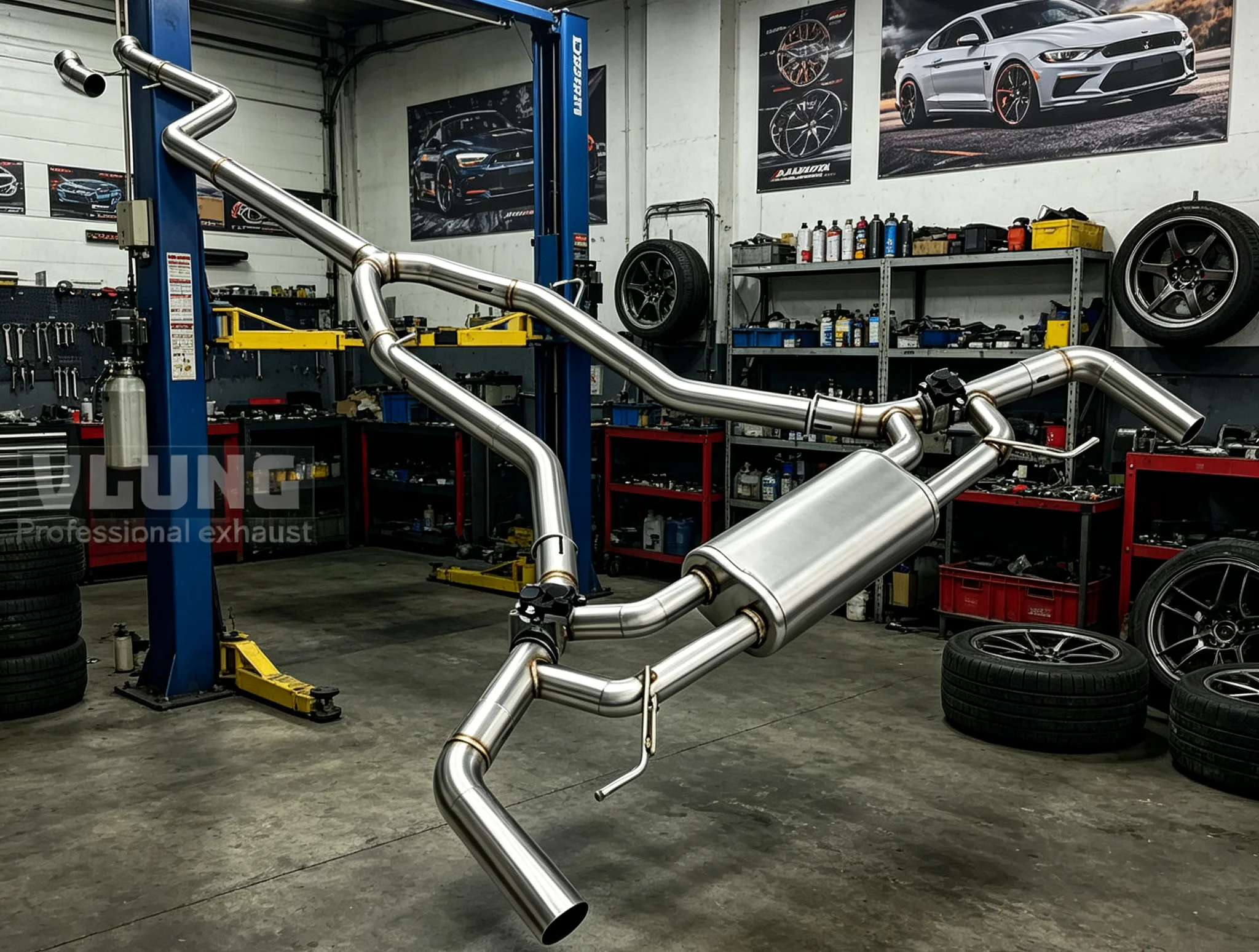 In stock VLUNG Catback middle pipe exhaust electronic control stainless steel muffler suitable for BMW X5 G05 /X6 G06 3.0T 2018-
In stock VLUNG Catback middle pipe exhaust electronic control stainless steel muffler suitable for BMW X5 G05 /X6 G06 3.0T 2018-