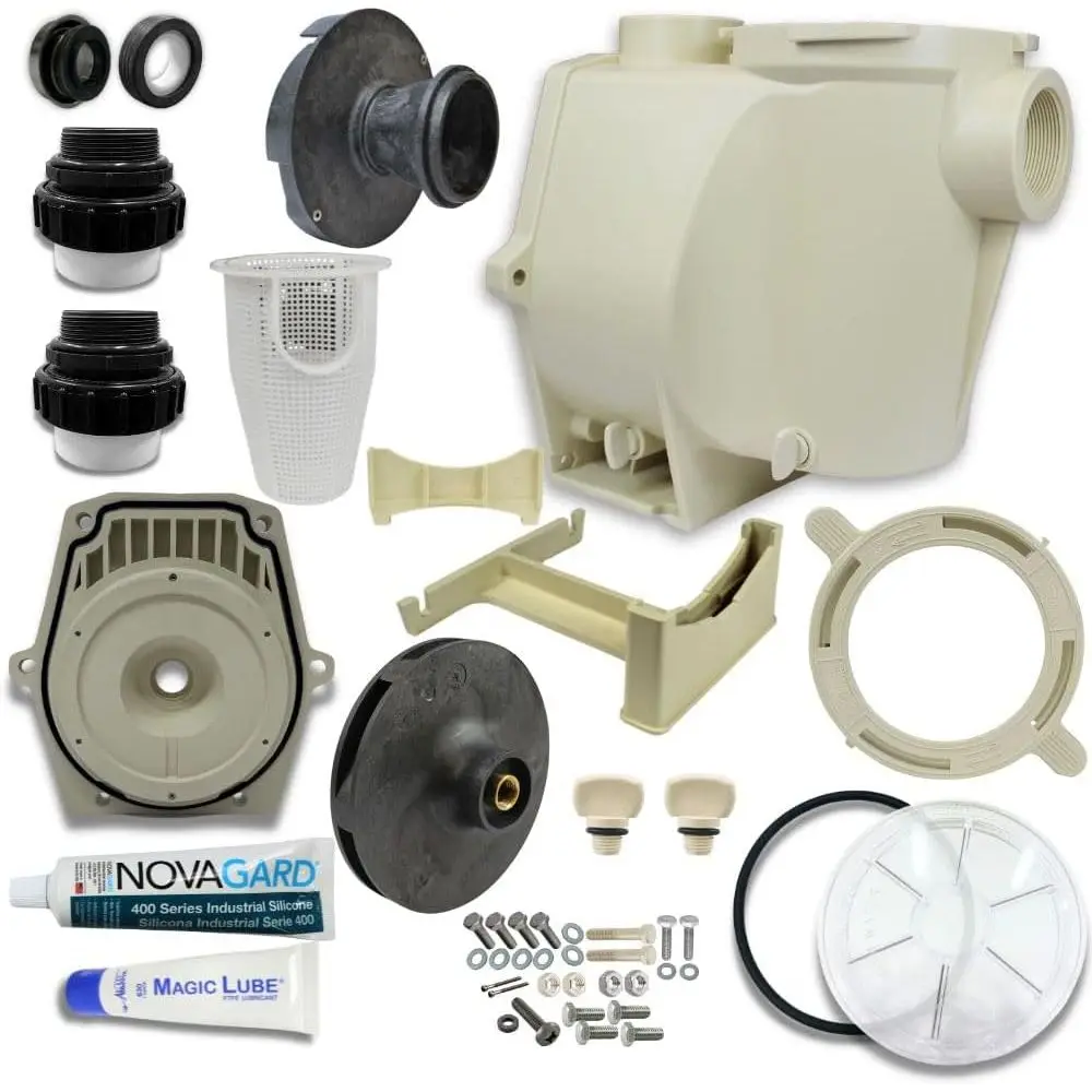 Комплект корпуса насоса 3 HP Wet End - прямая замена для насоса для бассейна | Сделано в США | Полная сборка
Комплект корпуса насоса 3 HP Wet End - прямая замена для насоса для бассейна | Сделано в США | Полная сборка