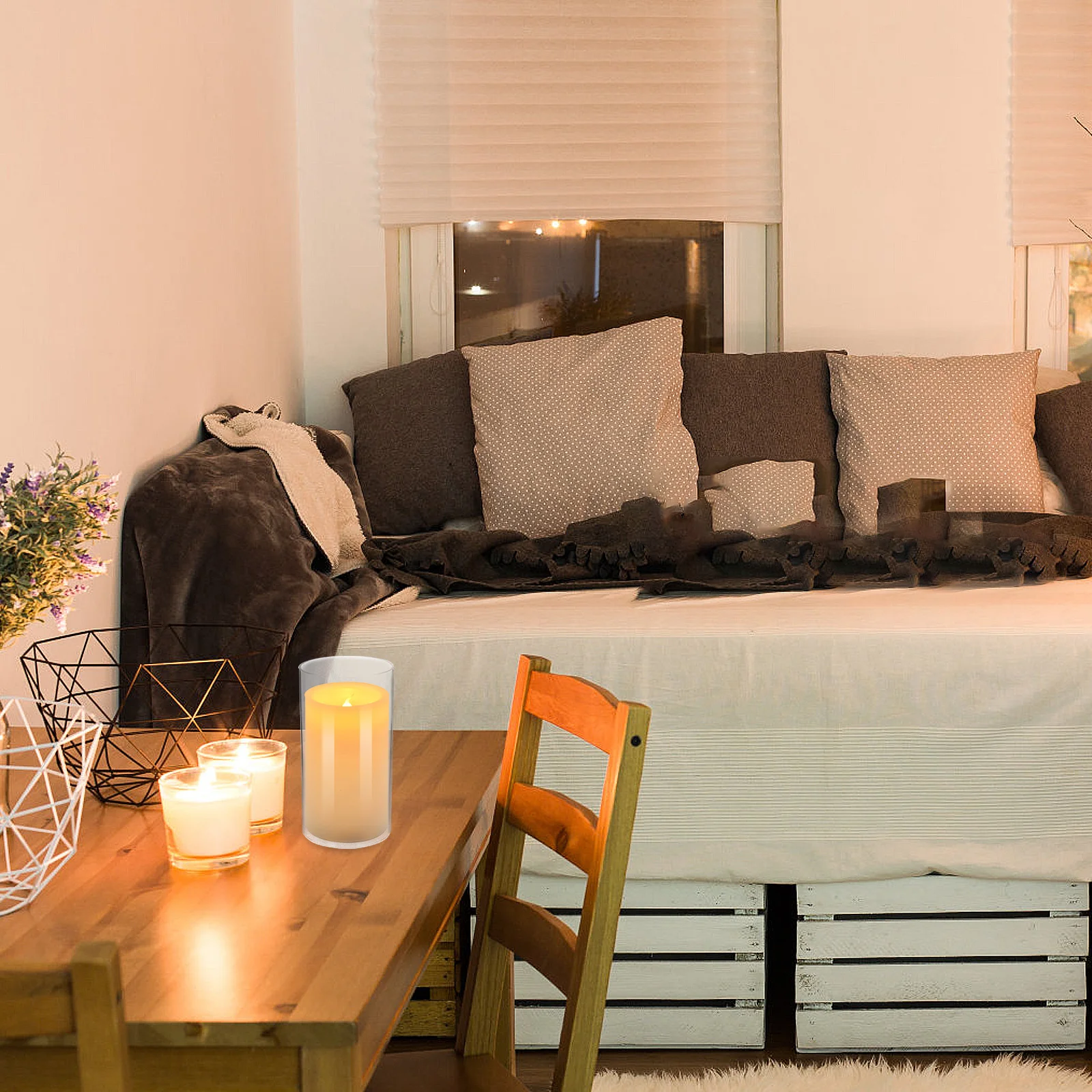 2Pcs Glass Dome Decorative Covers Transparent Holders Romantic Party Wedding Home Restaurant Accessory
2Pcs Glass Dome Decorative Covers Transparent Holders Romantic Party Wedding Home Restaurant Accessory