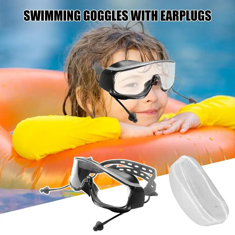 Swim Glasses Anti-Fog Goggles With Ear Plugs Water Sports Eyewear For Adults And Children
Swim Glasses Anti-Fog Goggles With Ear Plugs Water Sports Eyewear For Adults And Children