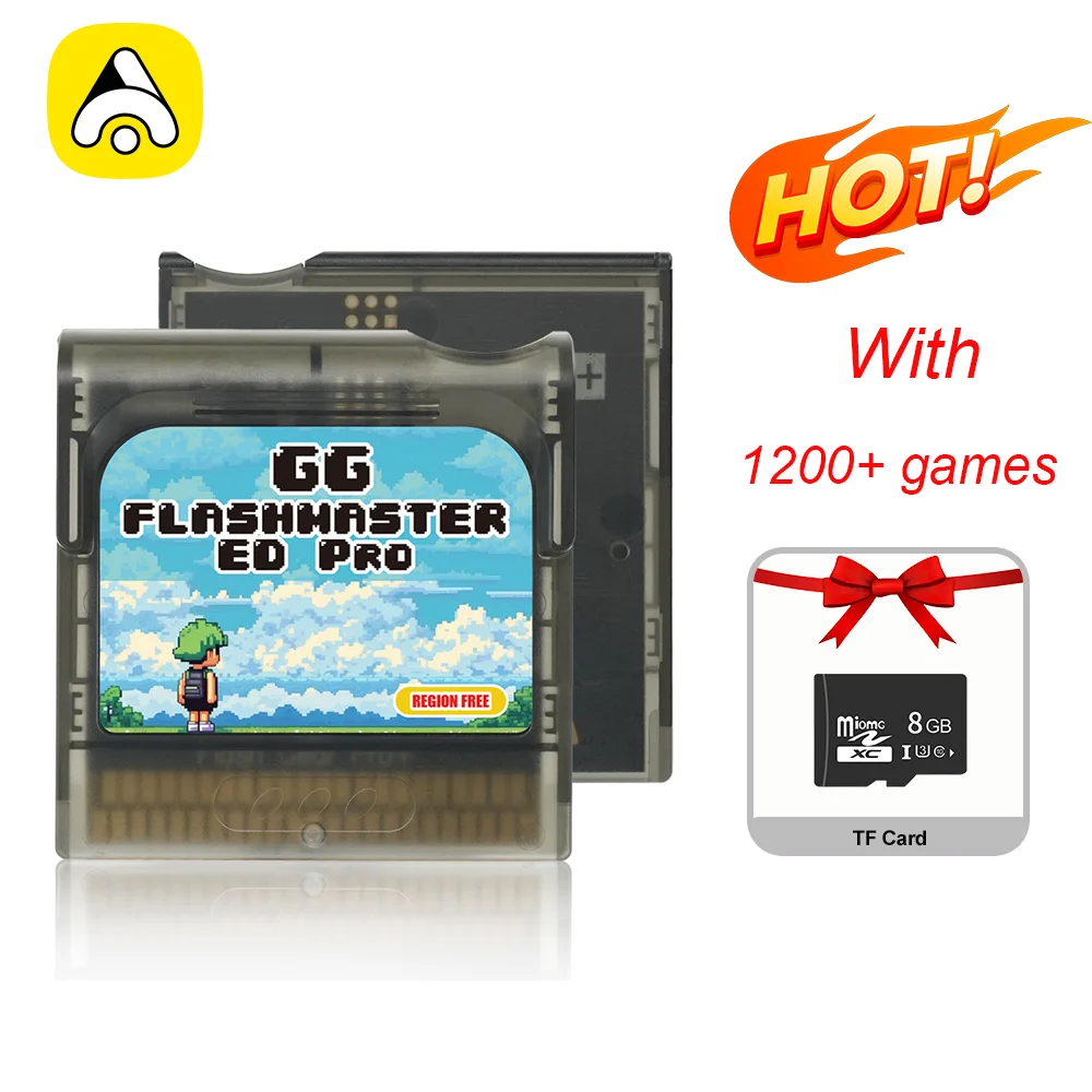 Apexneer Game Gear Game Card GG Cartridge FlashMaster Cart With 8GB TF Card 1200+ Games For Original Sega Game Gear GG Console
Apexneer Game Gear Game Card GG Cartridge FlashMaster Cart With 8GB TF Card 1200+ Games For Original Sega Game Gear GG Console