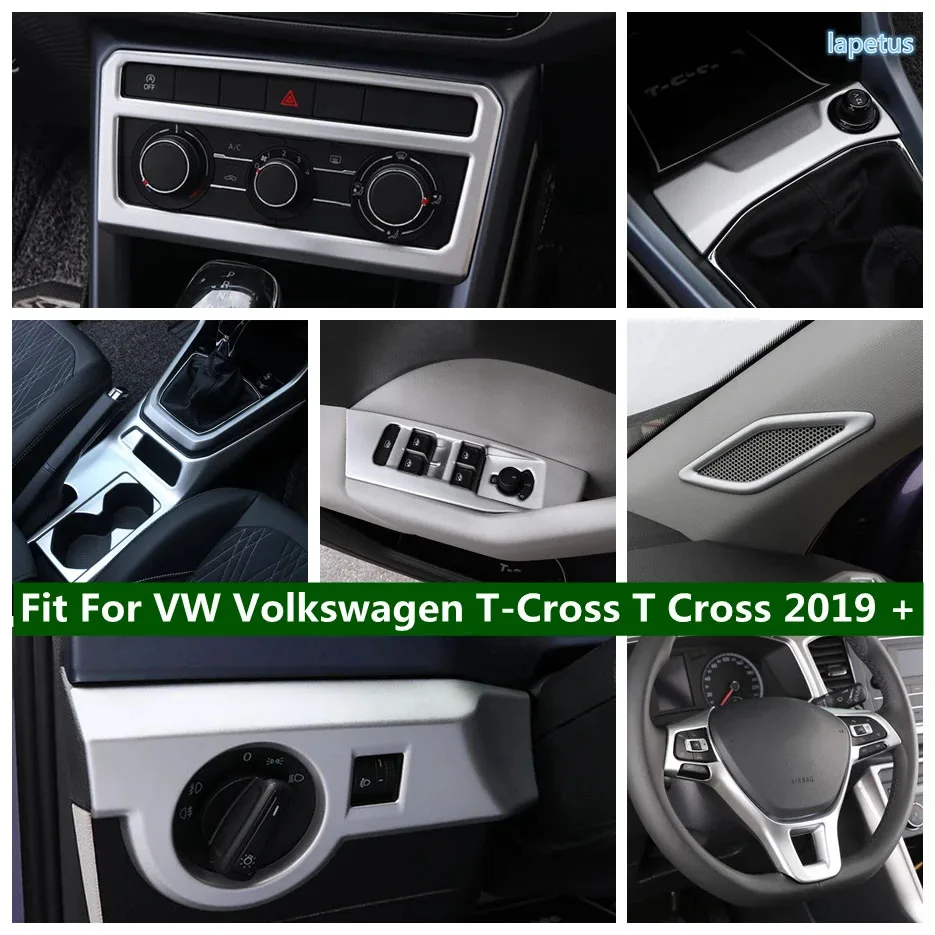 Steering Wheel / Door Handle Bowl / Gear Shift Cup Holder / Window Lift Button Cover Trim Fit For VW T-Cross T Cross 2019 - 2023
Steering Wheel / Door Handle Bowl / Gear Shift Cup Holder / Window Lift Button Cover Trim Fit For VW T-Cross T Cross 2019 - 2023