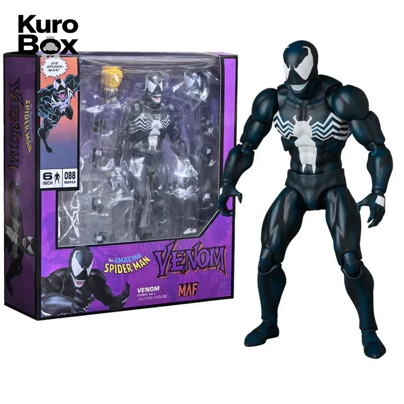 MAFEX 088 Venom Carnage Action Figure Articulated Joint with Replaceable Head Collectible Model Statue Desktop Ornament Gift
MAFEX 088 Venom Carnage Action Figure Articulated Joint with Replaceable Head Collectible Model Statue Desktop Ornament Gift