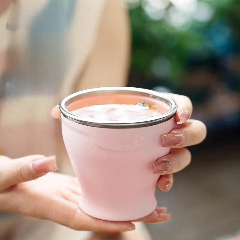 Portable Silicone Cup Heat Resistant Outdoor Travel Cup Stackable Water Cup Special Era 240ml Durable Folding Cup for Travel
Portable Silicone Cup Heat Resistant Outdoor Travel Cup Stackable Water Cup Special Era 240ml Durable Folding Cup for Travel