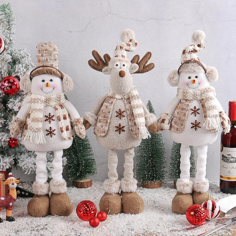 Christmas Snowman Telescopic Doll New Knitted Elk Doll Window Scene Christmas Decoration Merry Christma Happy New Year Gift
Christmas Snowman Telescopic Doll New Knitted Elk Doll Window Scene Christmas Decoration Merry Christma Happy New Year Gift