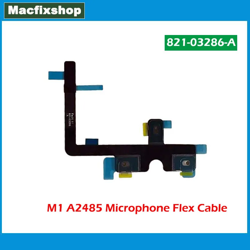 New Original For MacBook Pro Retina 16" M1 A2485 Mic Line Microphone Flex Cable 2021 Year 821-03286-A Replacement
New Original For MacBook Pro Retina 16" M1 A2485 Mic Line Microphone Flex Cable 2021 Year 821-03286-A Replacement