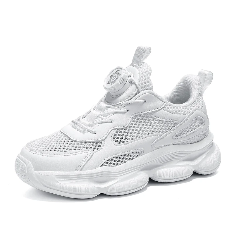 Summer Single Mesh White Sneakers Lightweight Breathable Kids Outdoor Sports Shoes
Summer Single Mesh White Sneakers Lightweight Breathable Kids Outdoor Sports Shoes