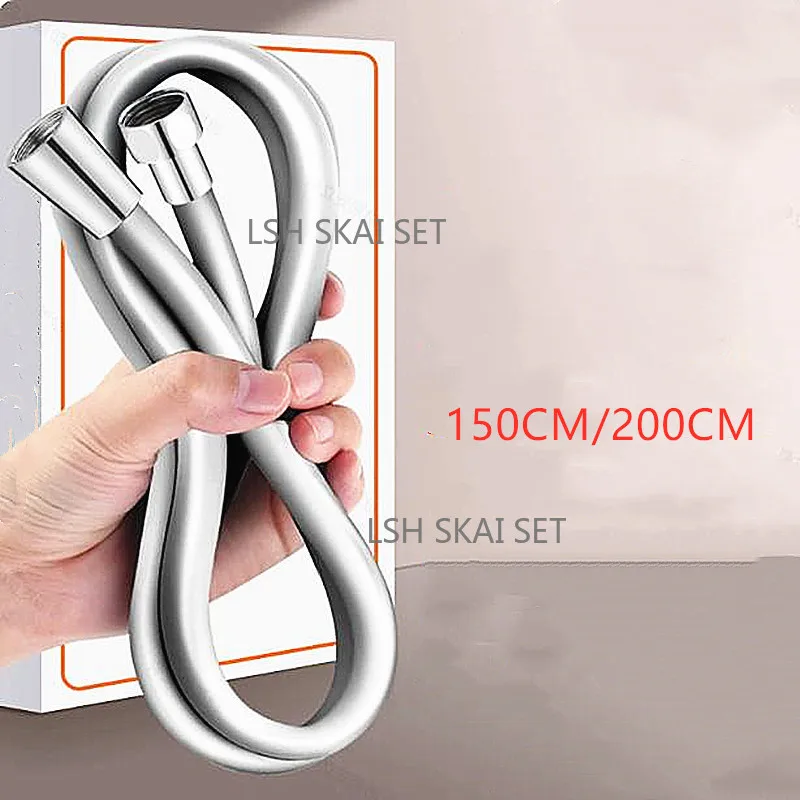 150cm/200cm Bathroom Silicone Hose Children's Bathing Water Pipe Water Heater Connection Pipe Bathroom Kitchen Accessories
150cm/200cm Bathroom Silicone Hose Children's Bathing Water Pipe Water Heater Connection Pipe Bathroom Kitchen Accessories