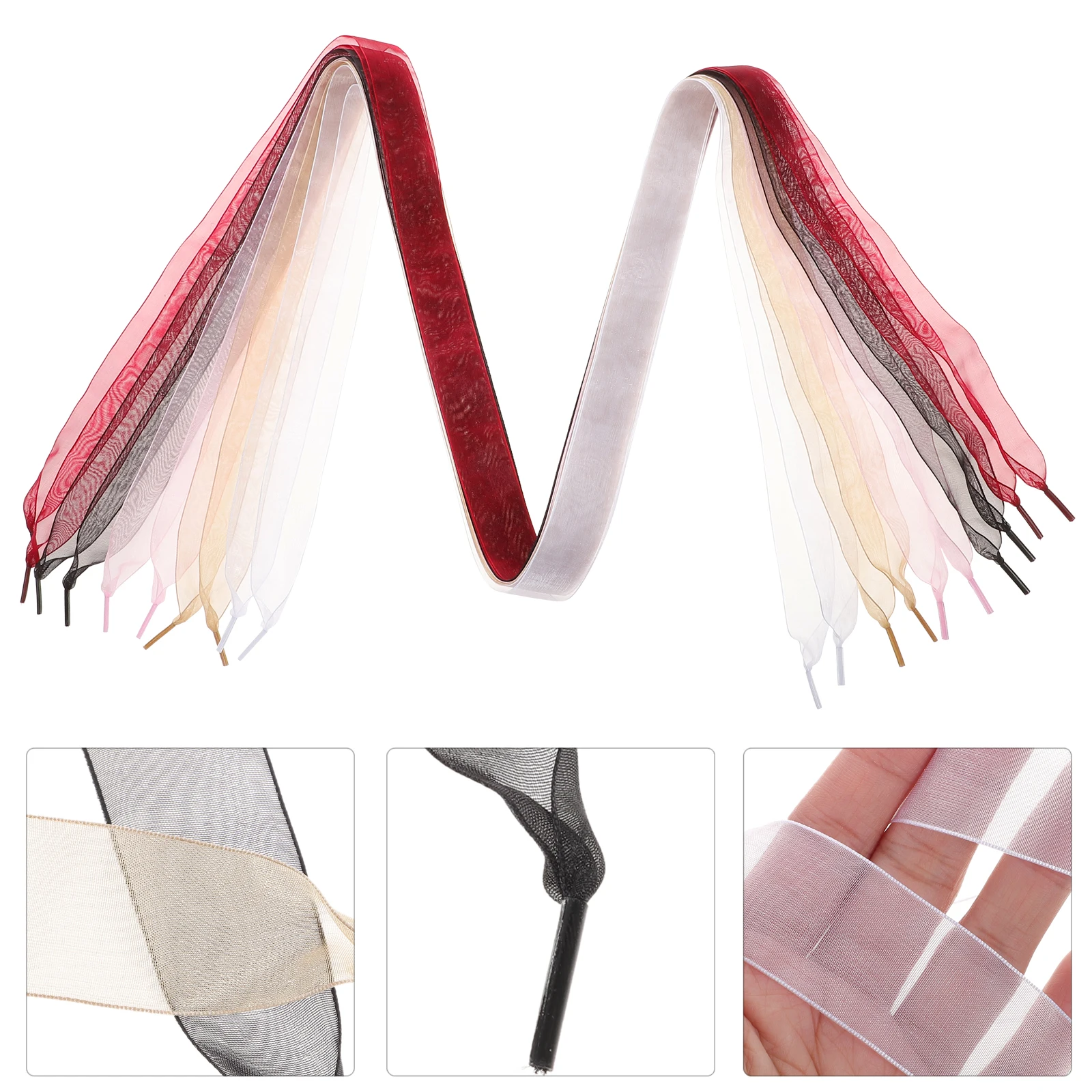 5pcs 120cm Chiffon Ribbon Shoe Laces for Sneakers Girls White Wine Khaki Match All Styles Shoelaces
5pcs 120cm Chiffon Ribbon Shoe Laces for Sneakers Girls White Wine Khaki Match All Styles Shoelaces