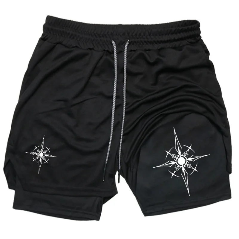 Abstract Print Men's 2-in-1 Shorts Training Fitness Phone Pocket Summer Men Shorts Quick-Dry Breathable Workout Sportswear
Abstract Print Men's 2-in-1 Shorts Training Fitness Phone Pocket Summer Men Shorts Quick-Dry Breathable Workout Sportswear