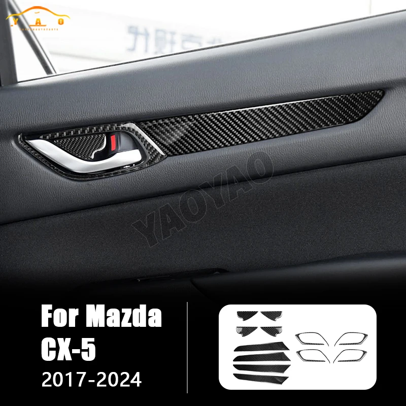 Carbon Fiber For Mazda CX5 2017-2024 Car Inner Door Handle Bowl Window Door Panel Cover Sticker
Carbon Fiber For Mazda CX5 2017-2024 Car Inner Door Handle Bowl Window Door Panel Cover Sticker
