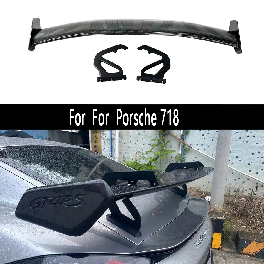 For Porsche 718 982 Boxster Cayman Carbon Fiber Spoiler Tail fins Rear Trunk Spoiler Guide Wing Rear Wing Car automotive parts
For Porsche 718 982 Boxster Cayman Carbon Fiber Spoiler Tail fins Rear Trunk Spoiler Guide Wing Rear Wing Car automotive parts