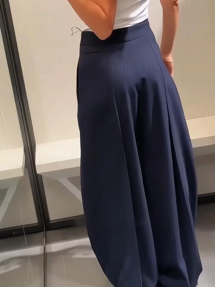 Женские брюки, спортивный костюм, женские брюки Y2k, плиссированные широкие брюки в тонкую полоску, модные повседневные брюки с высокой талией, женская одежда
Женские брюки, спортивный костюм, женские брюки Y2k, плиссированные широкие брюки в тонкую полоску, модные повседневные брюки с высокой талией, женская одежда