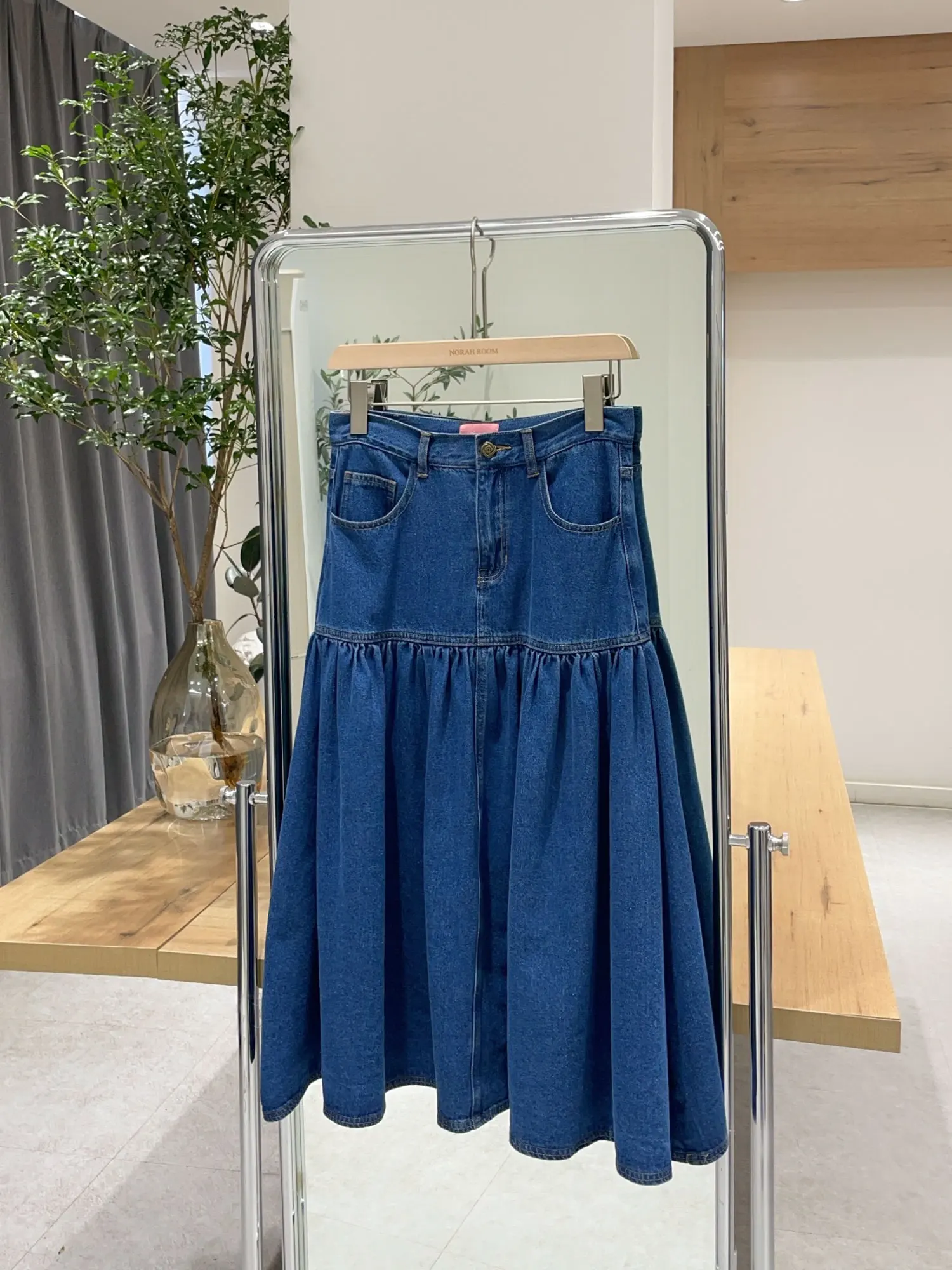 Nolara Vintage Patchwork Denim Skirt High Waist A-Line Casual Style Women's Spring New Fashion Half-length Skirt
Nolara Vintage Patchwork Denim Skirt High Waist A-Line Casual Style Women's Spring New Fashion Half-length Skirt