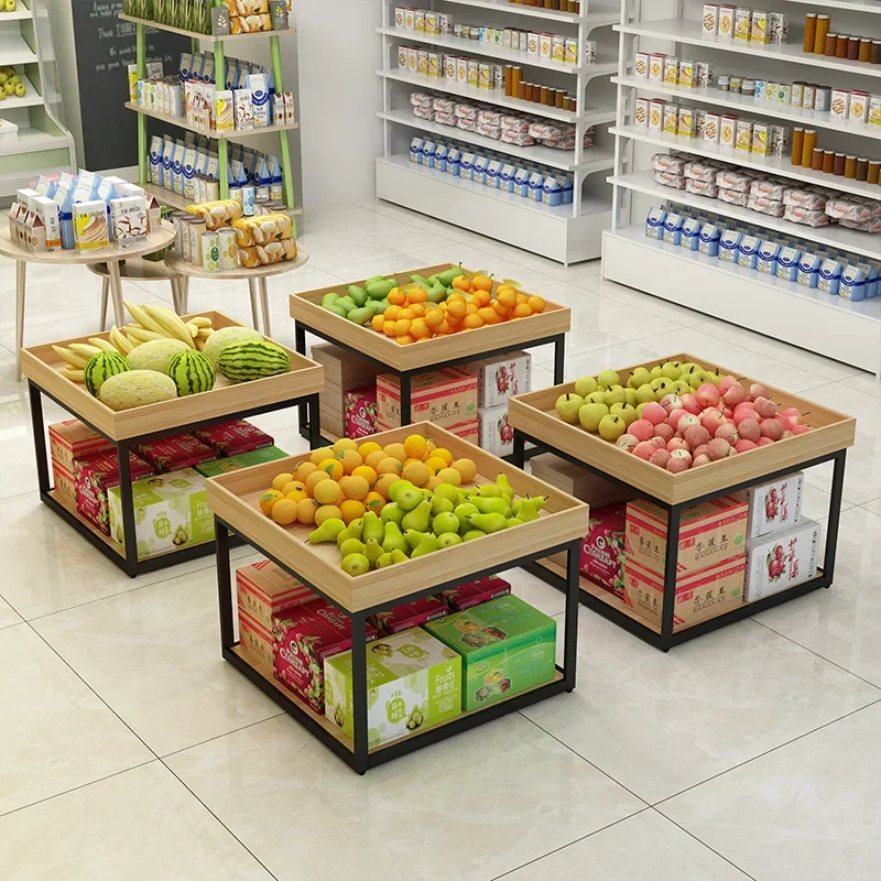 Fruit store shelf display rack Promotional desk Supermarket boutique shelf Convenience store display cabinet Display rack Double
Fruit store shelf display rack Promotional desk Supermarket boutique shelf Convenience store display cabinet Display rack Double