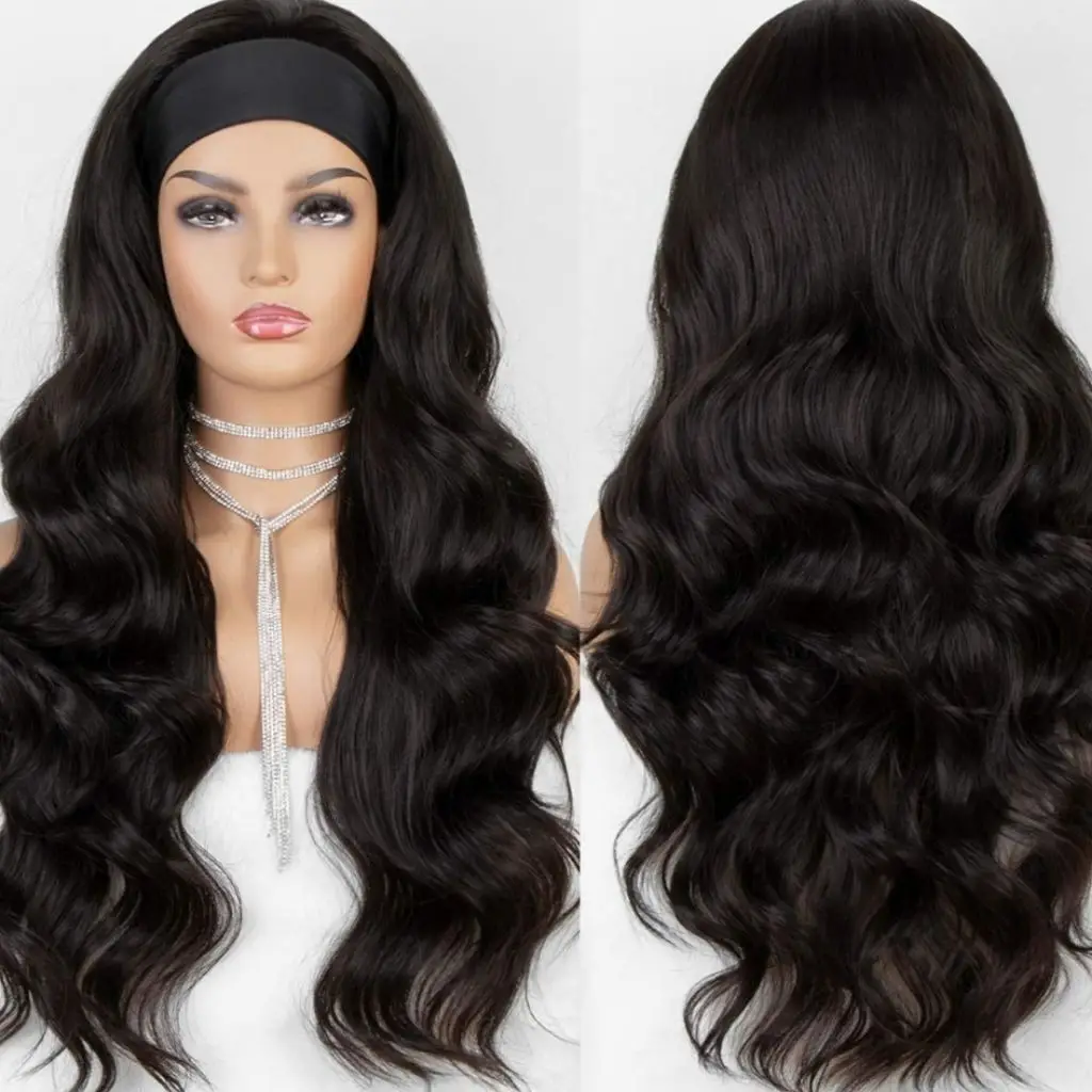 Body Wave Headband Wigs for Black Women Headband Wig Human Hair Brazilian Virgin Hair Glueless None Lace Front Half Wigs Human Hair Wear and Go Straight Deep Curly Headband Wigs 200 density
Body Wave Headband Wigs for Black Women Headband Wig Human Hair Brazilian Virgin Hair Glueless None Lace Front Half Wigs Human Hair Wear and Go Straight Deep Curly Headband Wigs 200 density