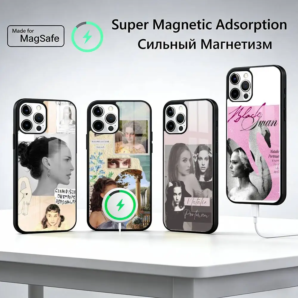 Natalie-es P-Portman Actor Phone Case For iPhone17,16,15,14,13,12,11 Plus,Pro Magnetic For Magsafe Wireless Charging
Natalie-es P-Portman Actor Phone Case For iPhone17,16,15,14,13,12,11 Plus,Pro Magnetic For Magsafe Wireless Charging