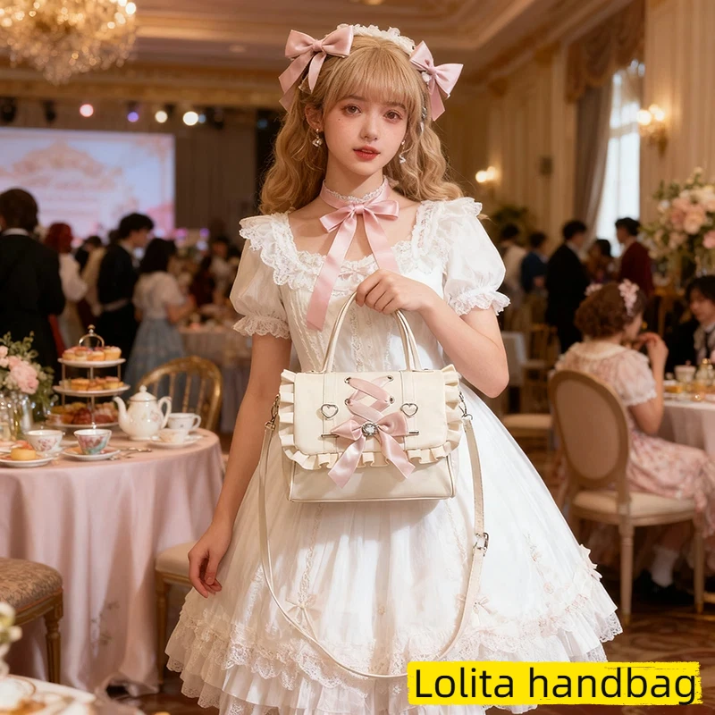 Женский рюкзак в стиле Лолиты с бантом, сумка через плечо, двойная сумка на одно плечо, квадратный рюкзак на молнии
Женский рюкзак в стиле Лолиты с бантом, сумка через плечо, двойная сумка на одно плечо, квадратный рюкзак на молнии