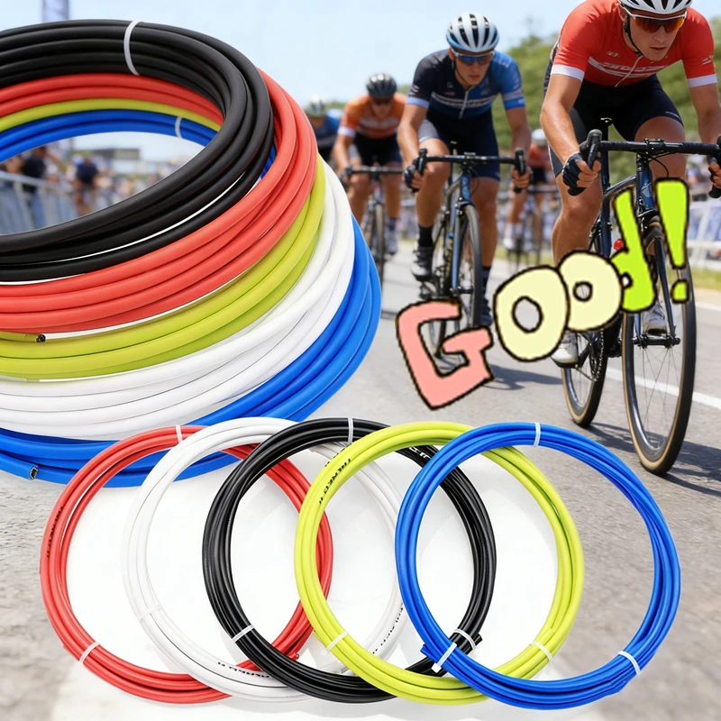 New 1M Bicycle Shift Cable Bike Shifters Derailleur Wire Road Mountain Bike Brake Cable Tube Lengthen Road MTB Shift Brake Line
New 1M Bicycle Shift Cable Bike Shifters Derailleur Wire Road Mountain Bike Brake Cable Tube Lengthen Road MTB Shift Brake Line