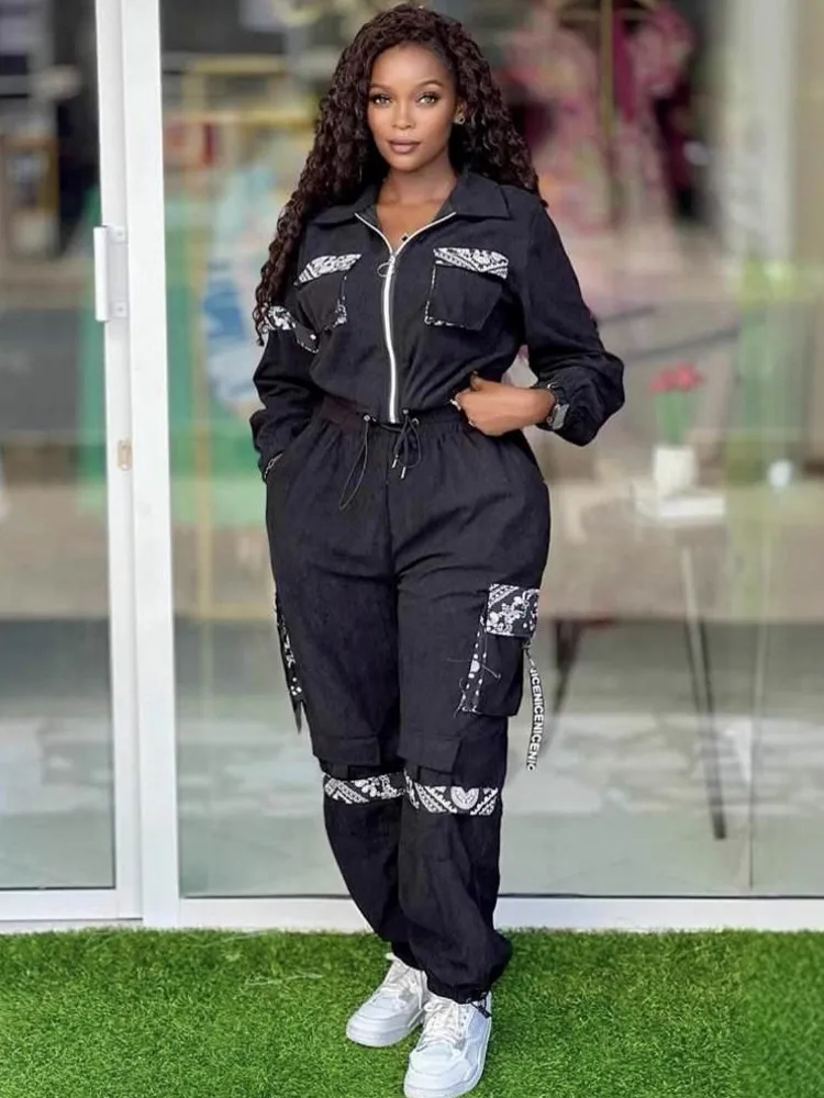 2 Pieces Women's Sets 2025 Spring Summer Zipper Suit Long Sleeve Coat Tops And Pants Suits Two Piece Set Tracksuit Outfit
2 Pieces Women's Sets 2025 Spring Summer Zipper Suit Long Sleeve Coat Tops And Pants Suits Two Piece Set Tracksuit Outfit