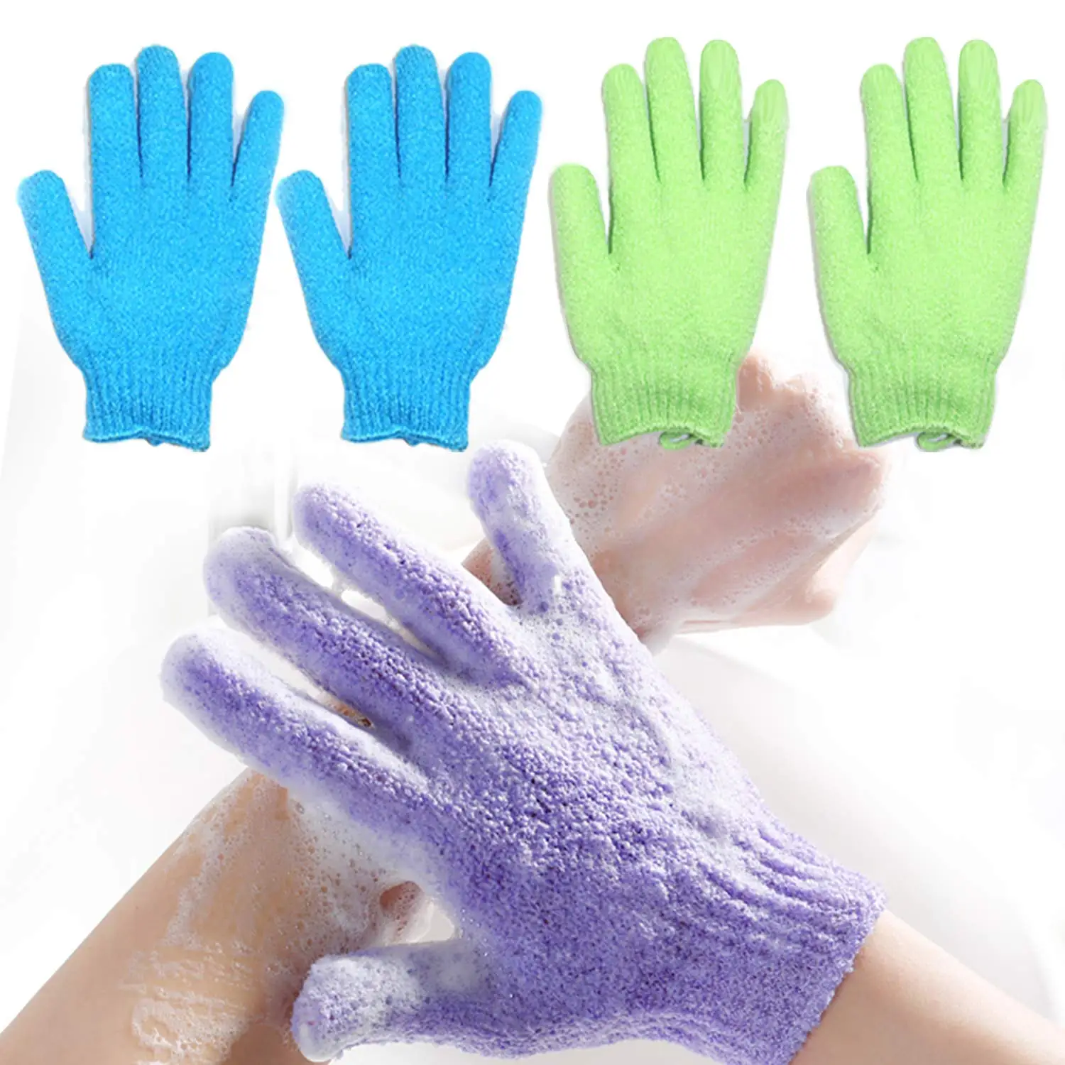 Exfoliating Bath Gloves Body Scrub Mitts Skin Massage Sponge Towel Deep Cleansing Dead Skin Loofah
Exfoliating Bath Gloves Body Scrub Mitts Skin Massage Sponge Towel Deep Cleansing Dead Skin Loofah
