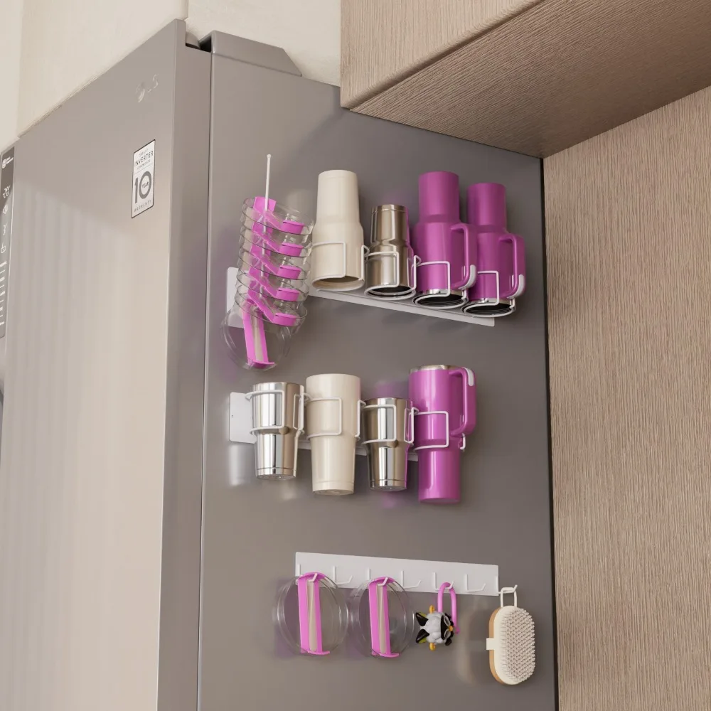 New Magnetic Cup Holder Practical Carbon Steel Cup Storage Organizer Holder Tumbler Lid Organizer For Tumbler
New Magnetic Cup Holder Practical Carbon Steel Cup Storage Organizer Holder Tumbler Lid Organizer For Tumbler