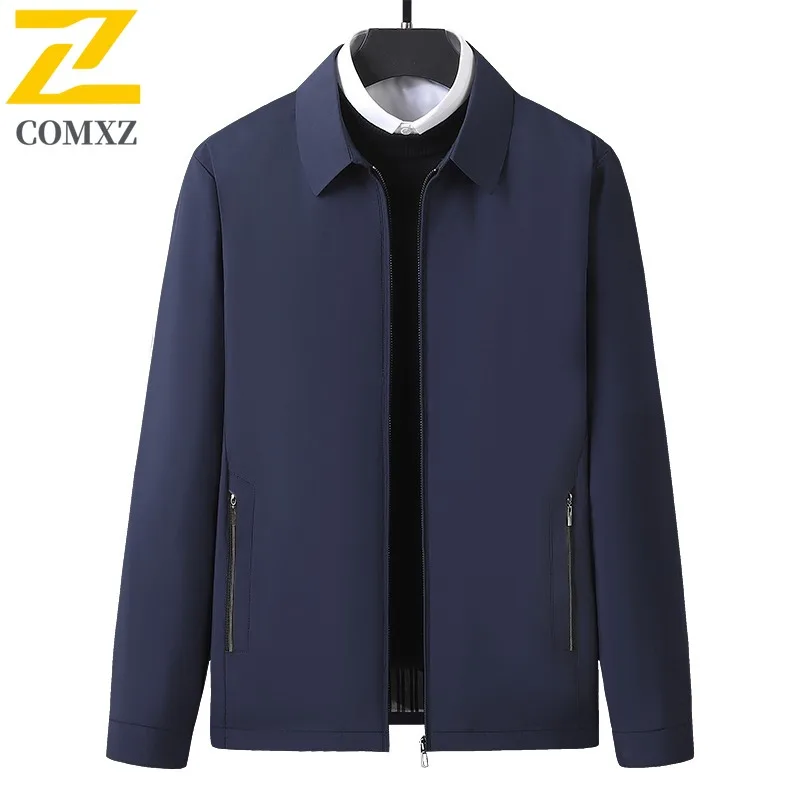 COMXZ Men Jacket Simple Commute Office Comfort Motorcycle Jacket 2025 Daily Style Lightweight Durable Autumn New Clothing
COMXZ Men Jacket Simple Commute Office Comfort Motorcycle Jacket 2025 Daily Style Lightweight Durable Autumn New Clothing
