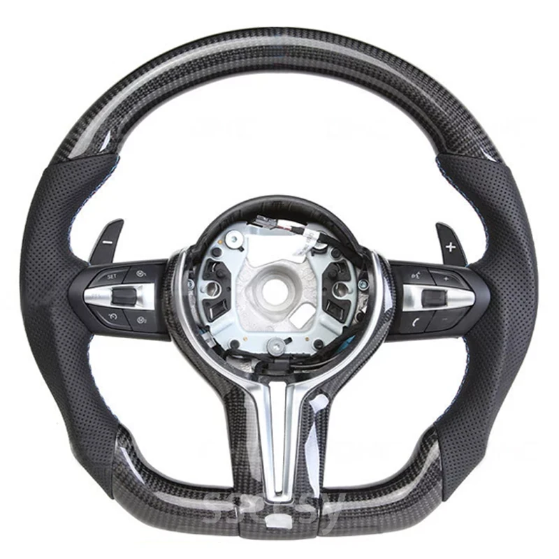 Carbon Fiber Steering Wheel For BMW F10 F20 F30 M3 M6 F36 F22 F11 Car Accessories Steering Wheel Modification
Carbon Fiber Steering Wheel For BMW F10 F20 F30 M3 M6 F36 F22 F11 Car Accessories Steering Wheel Modification