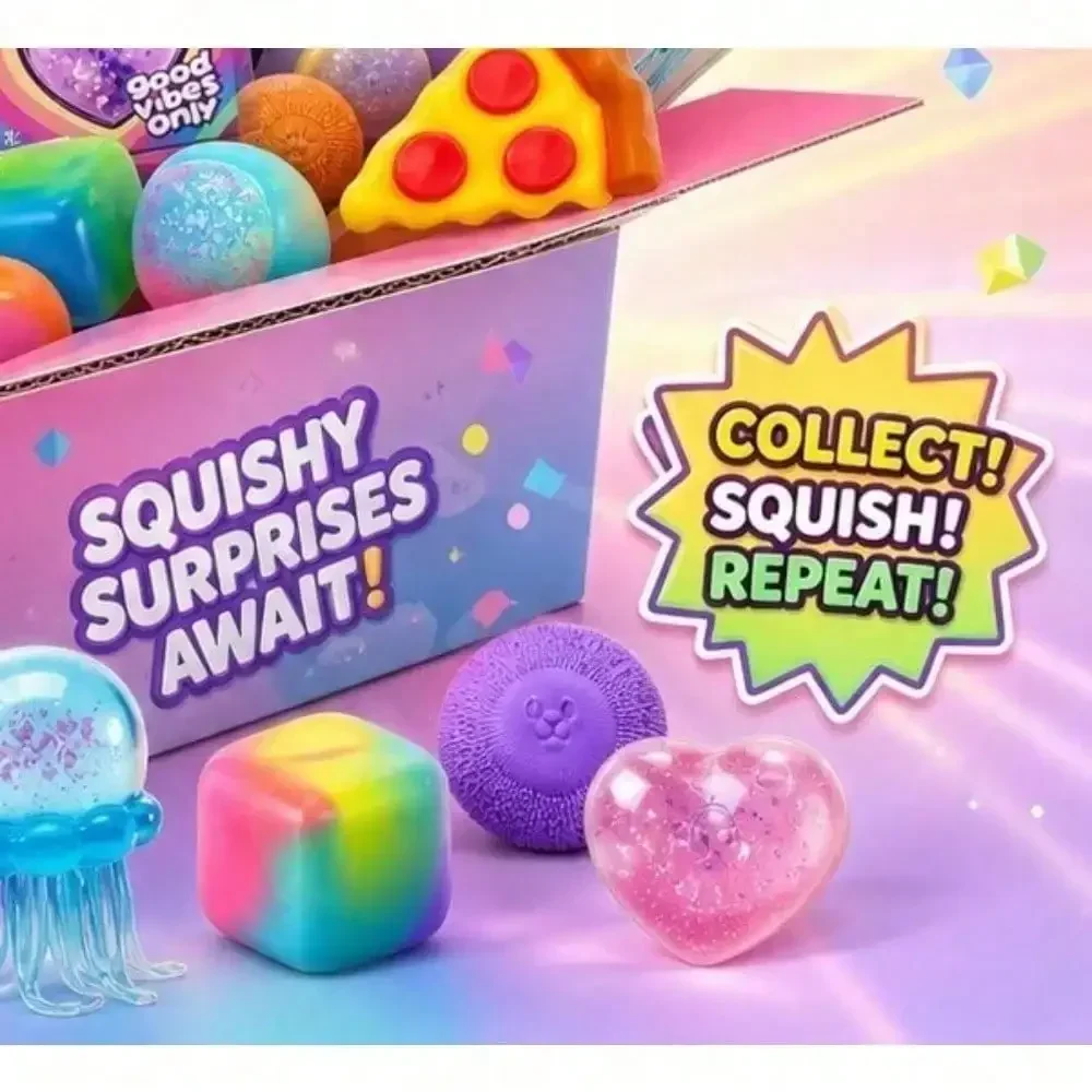 100++Individually Packaged Squishy Blind Box Single Pack Portable Stress Relief Adult Social Gift Surprise BoxNovelty giftStress Relief & Vent Function
100++Individually Packaged Squishy Blind Box Single Pack Portable Stress Relief Adult Social Gift Surprise BoxNovelty giftStress Relief & Vent Function
