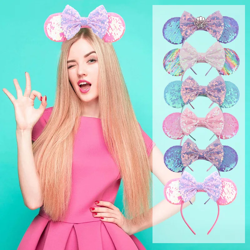 New Mermaid Sequined Headband Cartoon Headband European Fashion Women Cute Hair Accessories Daily Party Street Hair Accessories
New Mermaid Sequined Headband Cartoon Headband European Fashion Women Cute Hair Accessories Daily Party Street Hair Accessories