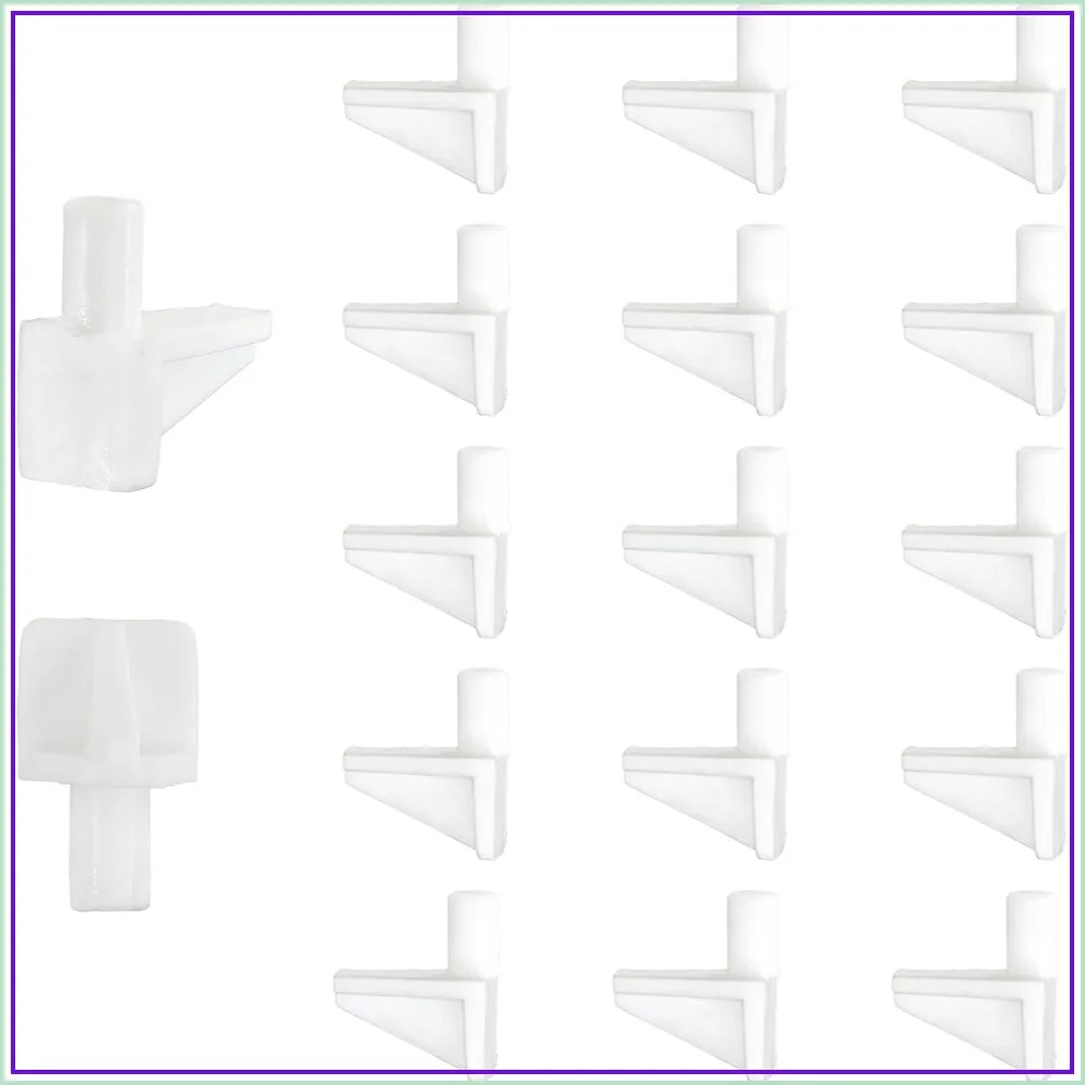 20pcs White 5mm Plastic Shelf Pegs Support Pins for Cabinet Bookcase Cupboard
20pcs White 5mm Plastic Shelf Pegs Support Pins for Cabinet Bookcase Cupboard