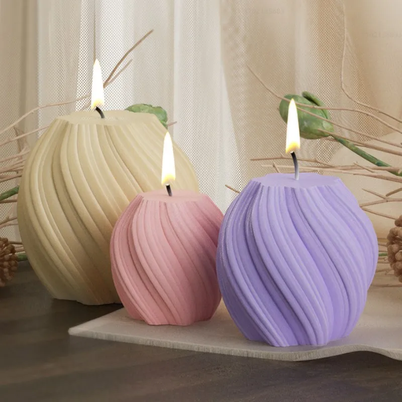 3D Geometric Wavy Post Silicone Candle Mold DIY Rotating Candle Soap Resin Plaster Mold Home Decor Candle Making Supplies
3D Geometric Wavy Post Silicone Candle Mold DIY Rotating Candle Soap Resin Plaster Mold Home Decor Candle Making Supplies
