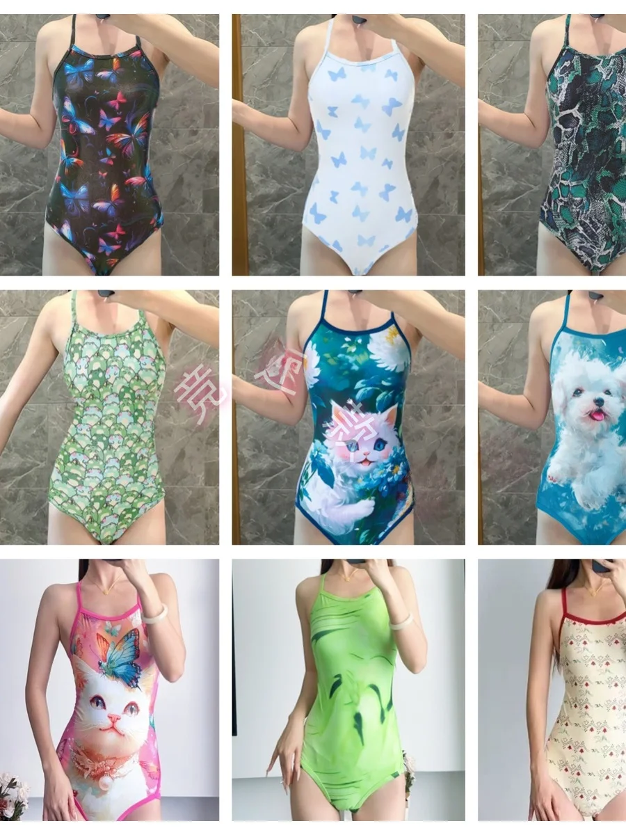 2026 New Women's Animal Print One-Piece Swimsuit Racing Bikini Strap Profional Cetitive Swimming Multiple Options Avail...
2026 New Women's Animal Print One-Piece Swimsuit Racing Bikini Strap Profional Cetitive Swimming Multiple Options Avail...