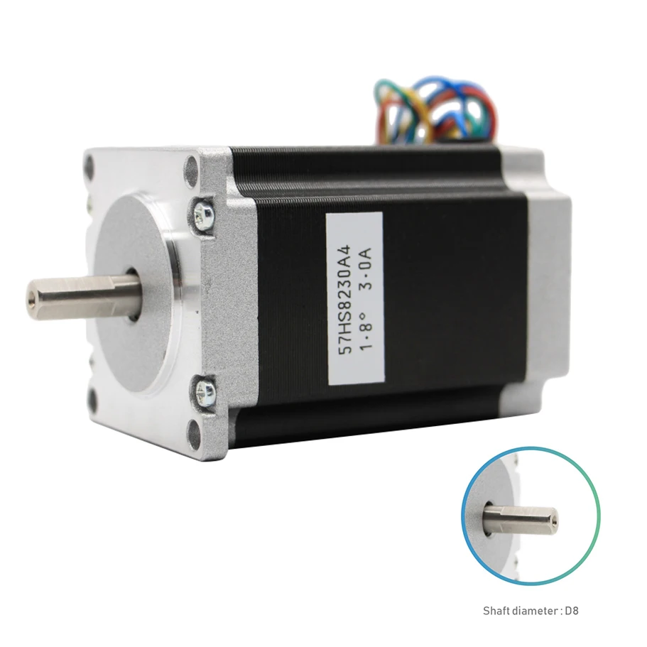 LLCS-Nema 23 Cnc Stepper Motor 57X82mm 3A 2.2N.315Oz-In Nema23 Cnc Router Engraving Milling Machine 3D Printer
LLCS-Nema 23 Cnc Stepper Motor 57X82mm 3A 2.2N.315Oz-In Nema23 Cnc Router Engraving Milling Machine 3D Printer