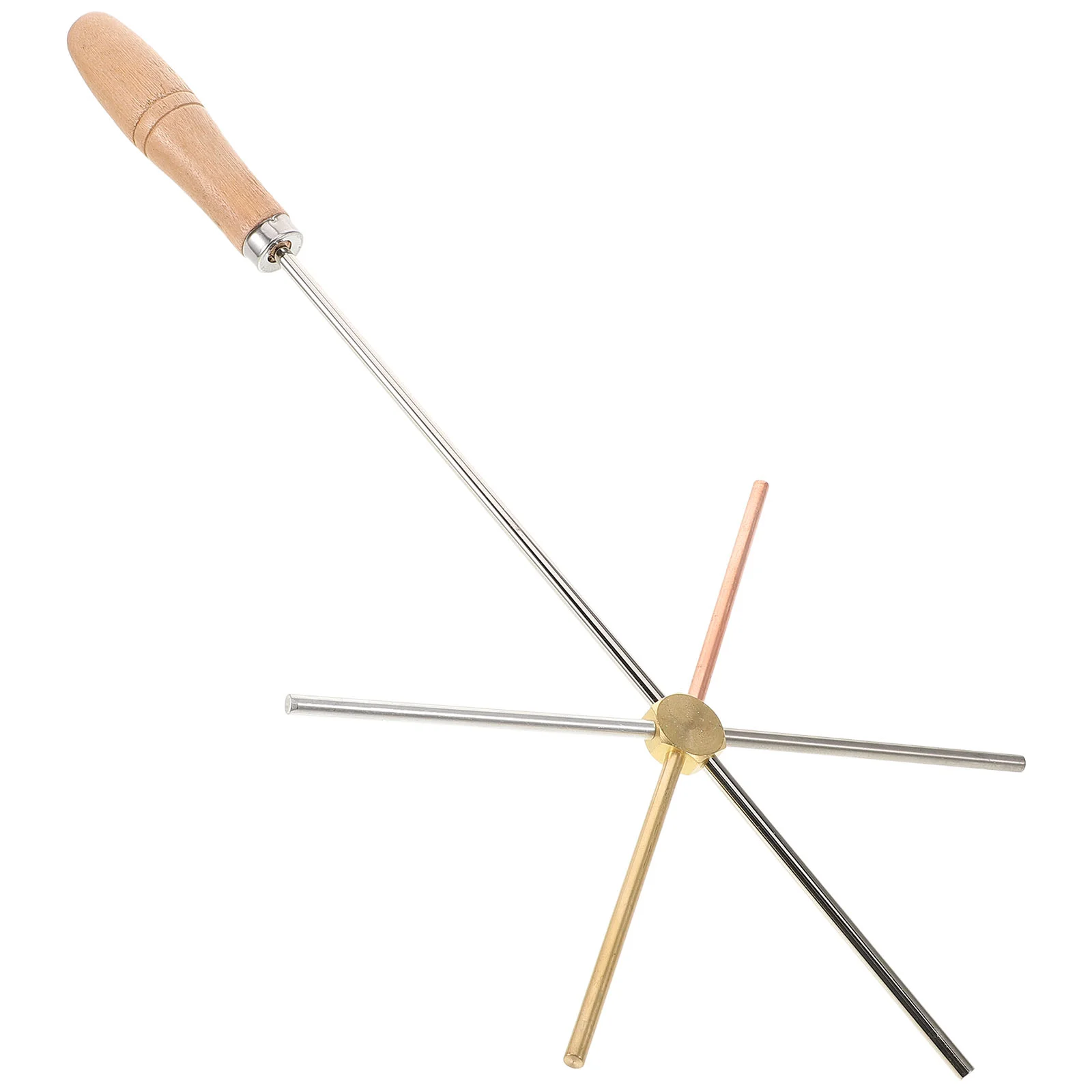 Aluminum Conductivity Demonstrator Brass Stainless Steel Thermal Conductometer for Physics Teaching Experiment Tool Comparing
Aluminum Conductivity Demonstrator Brass Stainless Steel Thermal Conductometer for Physics Teaching Experiment Tool Comparing