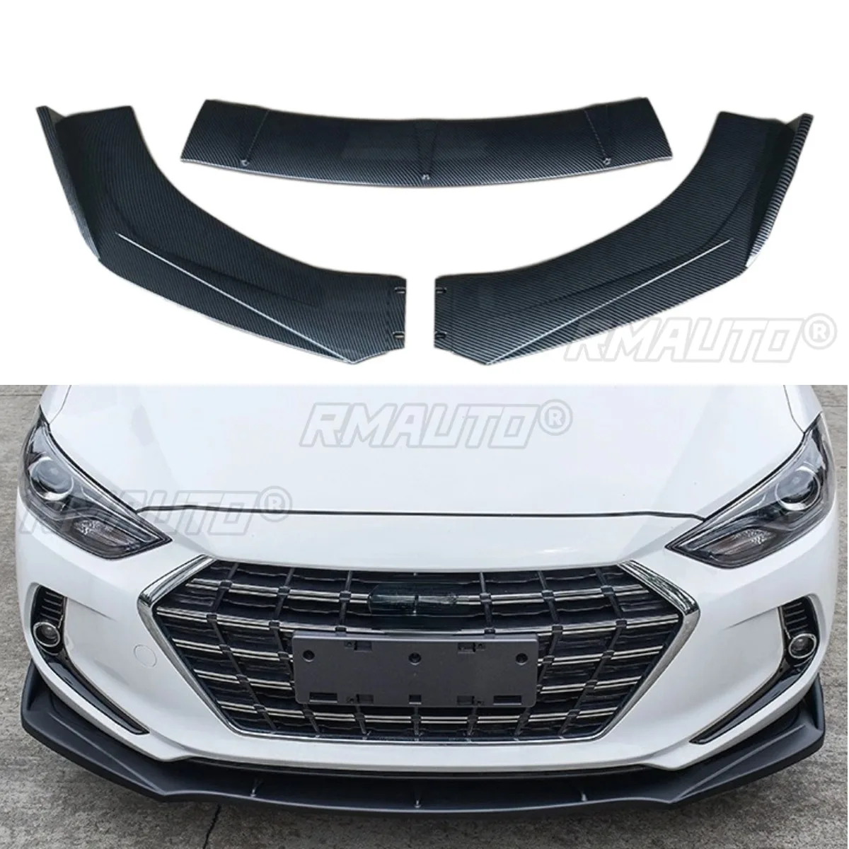 Car Front Bumper Lip Front Bumper Splitter Diffuser Bumper Guard Cover Apron Body Kit For Elantra 2016-2020 Car Accessories
Car Front Bumper Lip Front Bumper Splitter Diffuser Bumper Guard Cover Apron Body Kit For Elantra 2016-2020 Car Accessories