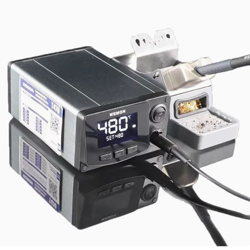 T470 400W High Power Soldering Station High Frequency Industrial Intelligent Soldering Iron Support T210 T245 Handle
T470 400W High Power Soldering Station High Frequency Industrial Intelligent Soldering Iron Support T210 T245 Handle